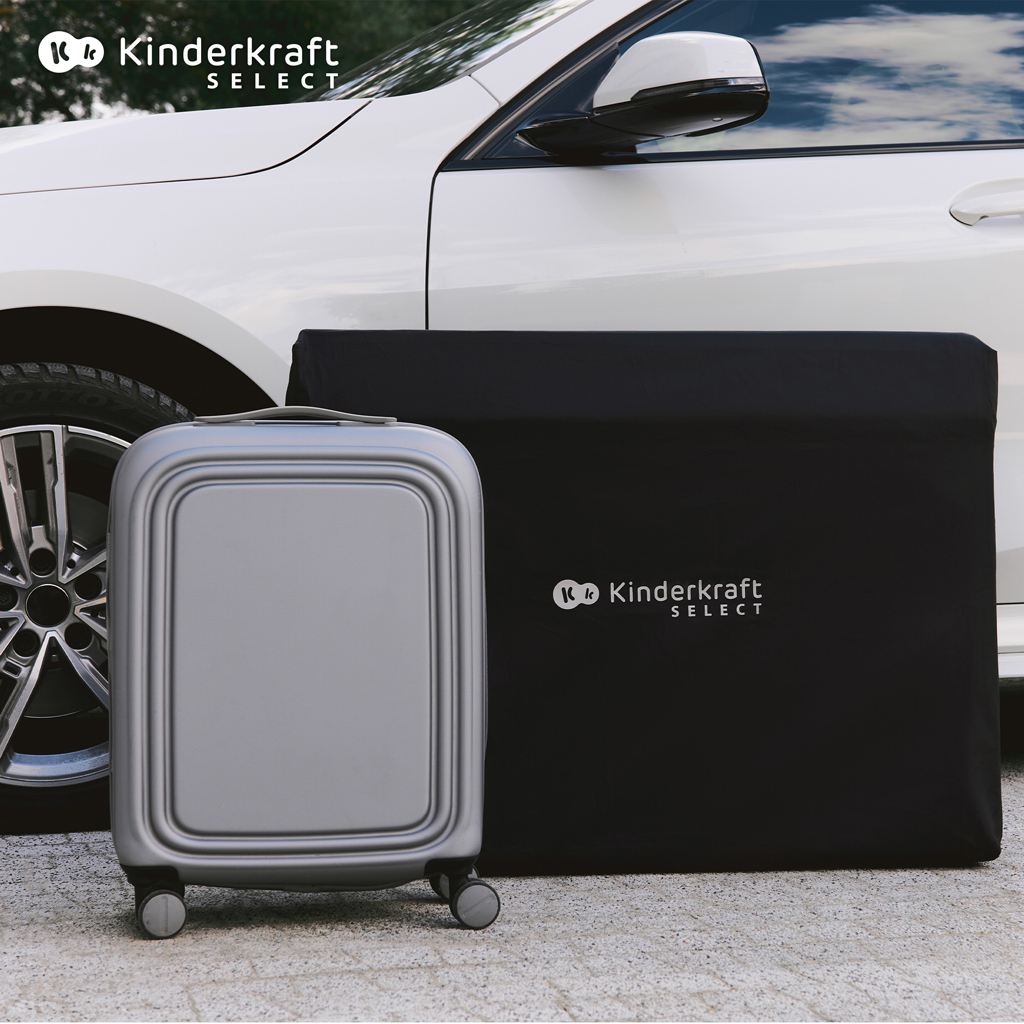 KINDERKRAFT SELECT Postieľka cestovná Moon Dream Beige