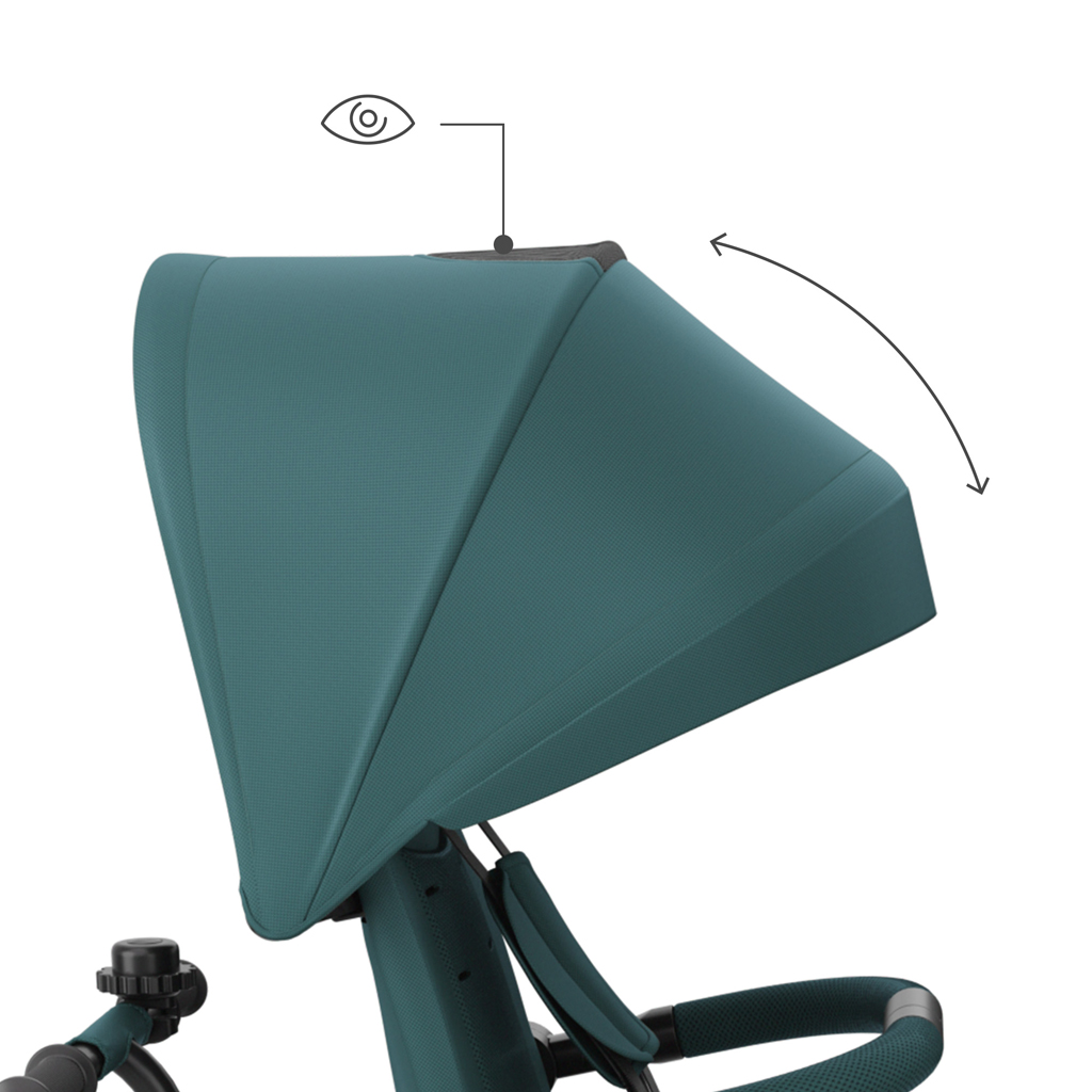 KINDERKRAFT Trojkolka Aston 2 Plus Green, 9m+