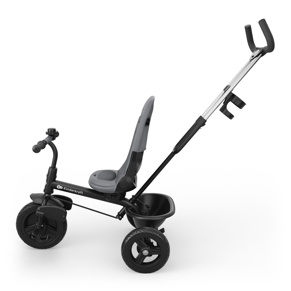 KINDERKRAFT Trojkolka Aston 2 Plus Grey, 9m+