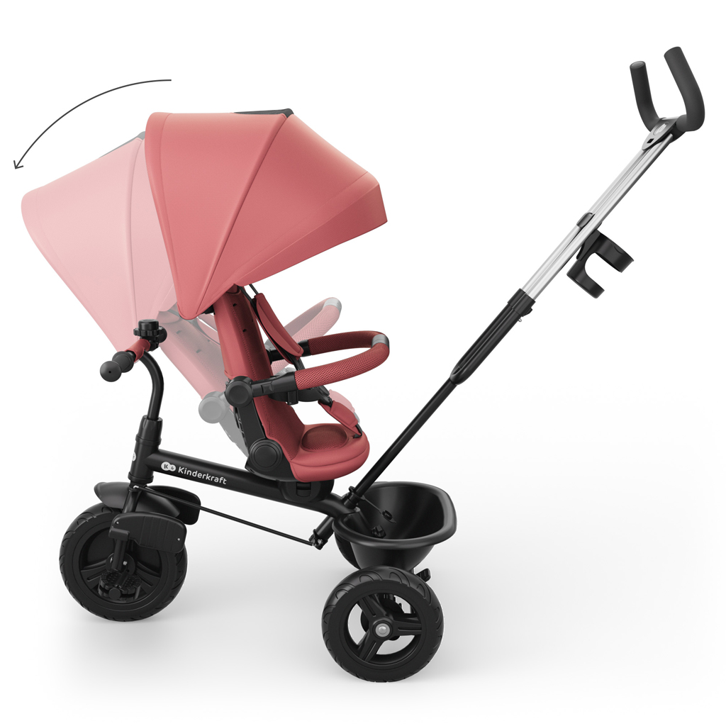 KINDERKRAFT Trojkolka Aston 2 Plus Pink, 9m+