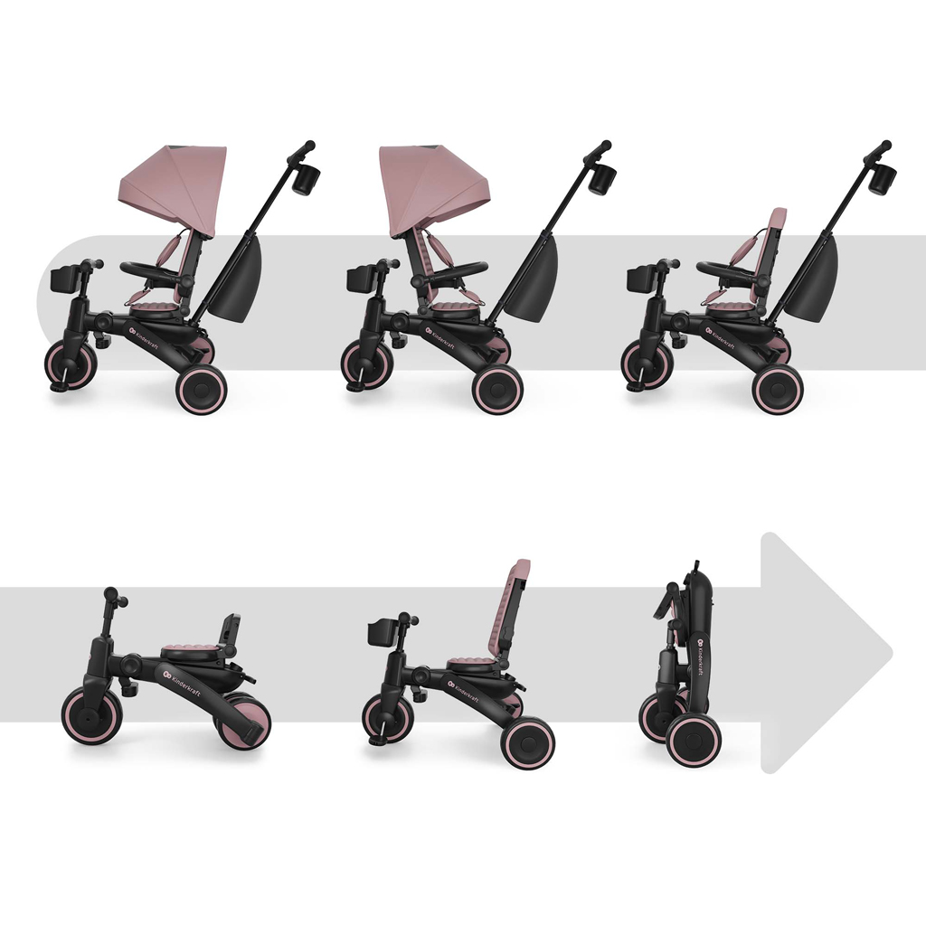 KINDERKRAFT Trojkolka Jazz 3 Pink, 9m+