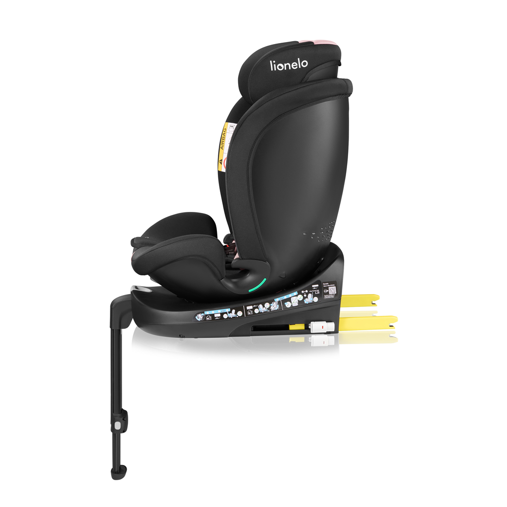 LIONELO Autosedačka Navy i-Size (40-150 cm) Black Pink
