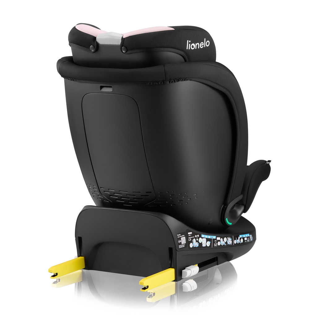 LIONELO Autosedačka Navy i-Size (40-150 cm) Black Pink