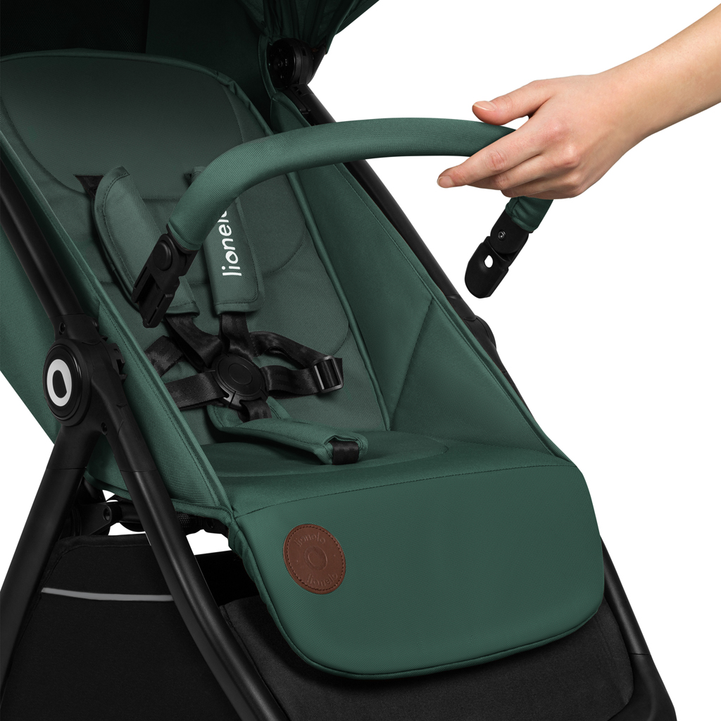 LIONELO Kočík športový Ingrid Green Emerald