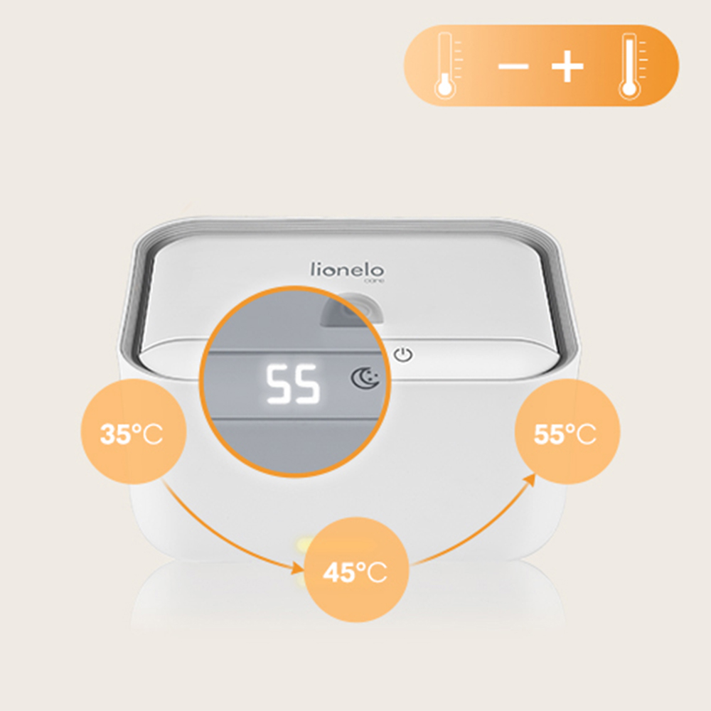 LIONELO Ohrievač obrúskov BabyBliss