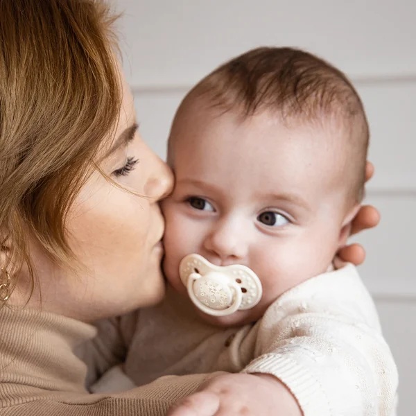 LOVI Cumlík silikónový dynamický 0-6m 2ks Blossom dievča