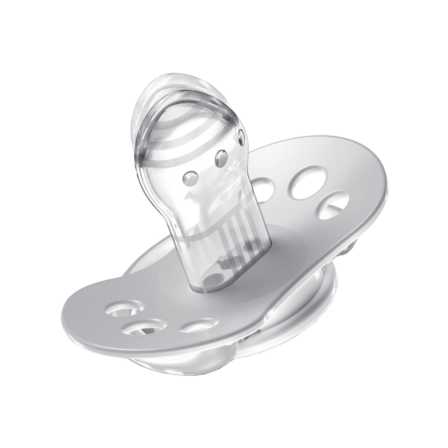 LOVI Cumlík silikónový dynamický 0-6m 2ks Blossom