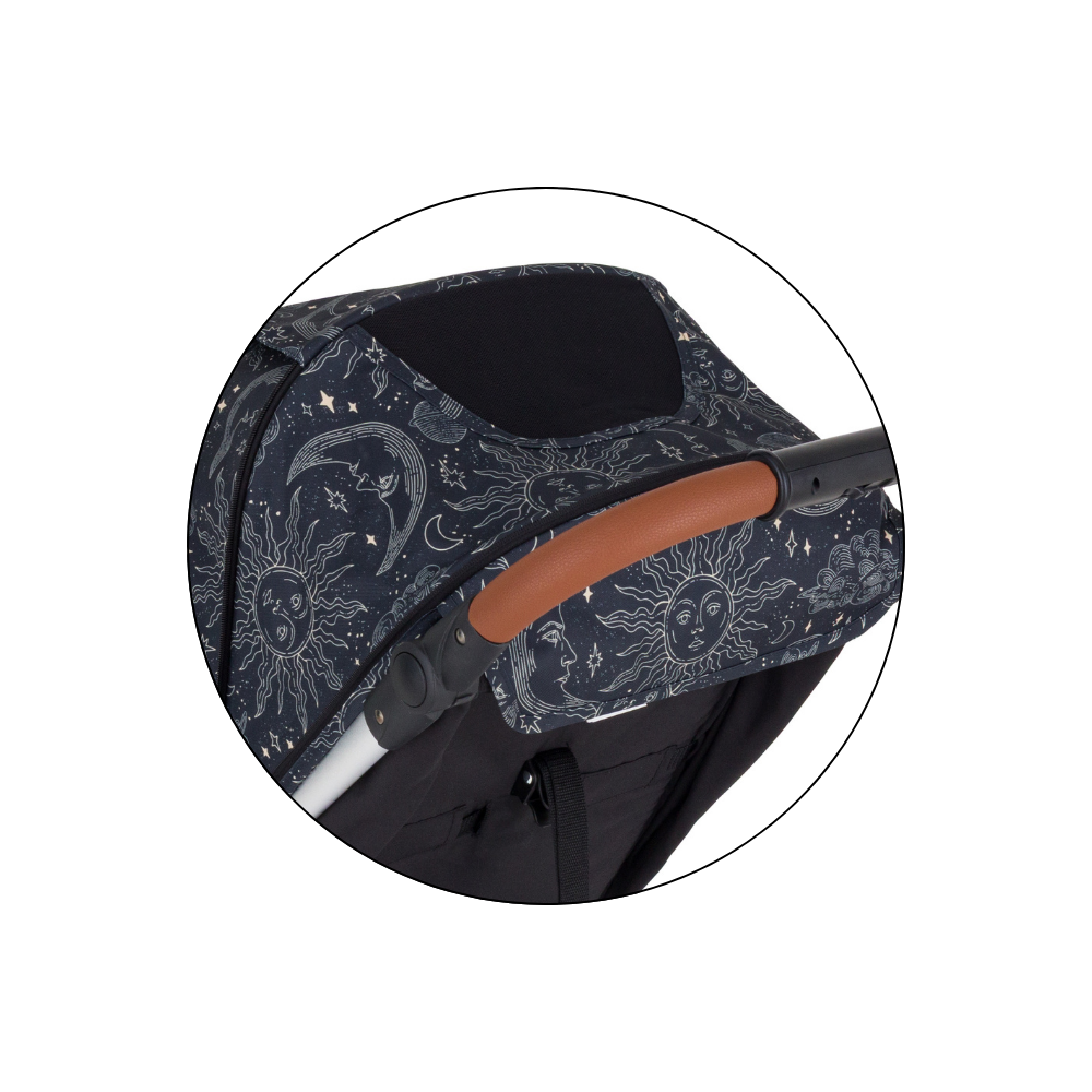 PETITE&amp;MARS Kočík športový Royal3 Black Limited100 Cosmic Night