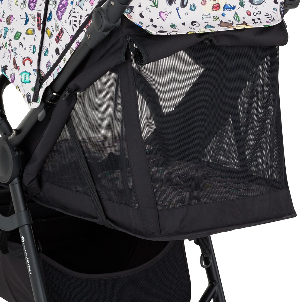 PETITE&amp;MARS Kočík športový Royal3 Black Ultimate Grey