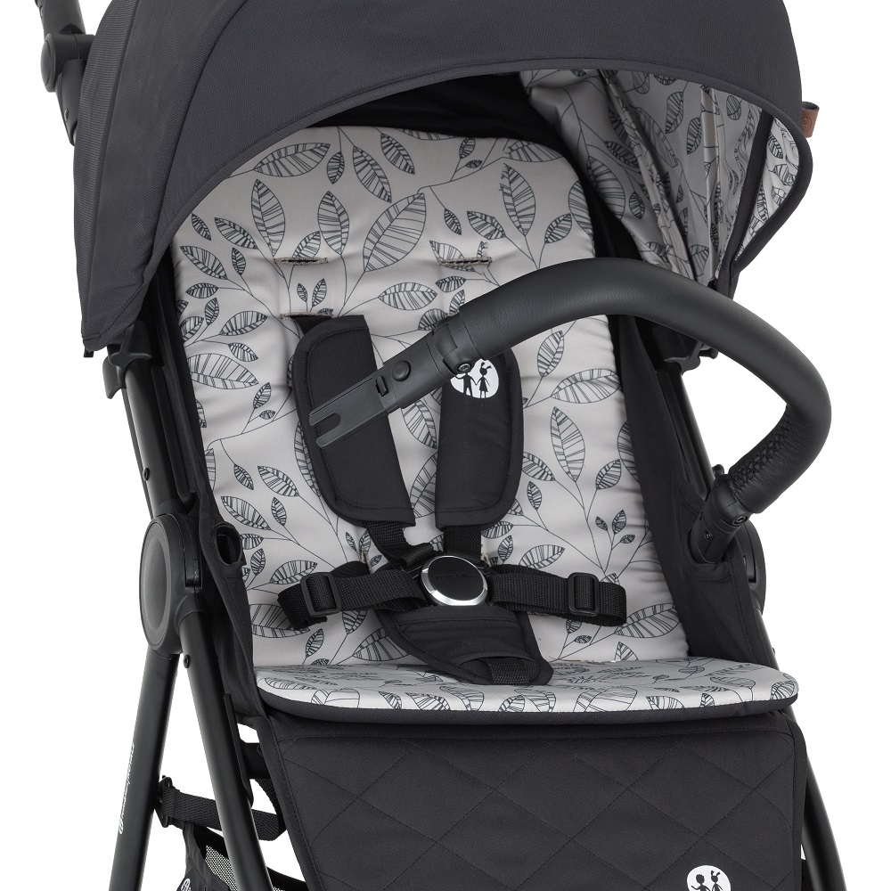 PETITE&amp;MARS Kočík športový Royal3 Black Ultimate Grey