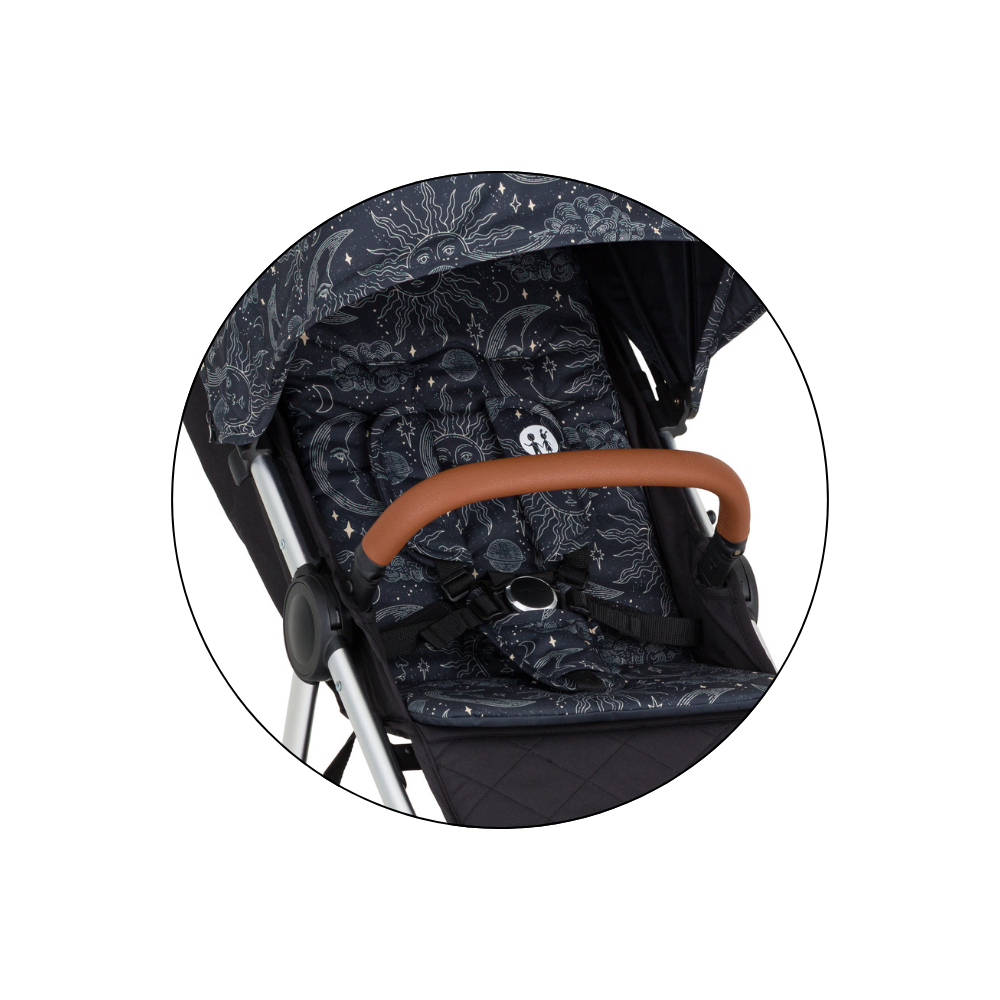 PETITE&amp;MARS Kočík športový Royal3 Silver Limited100 Cosmic Night