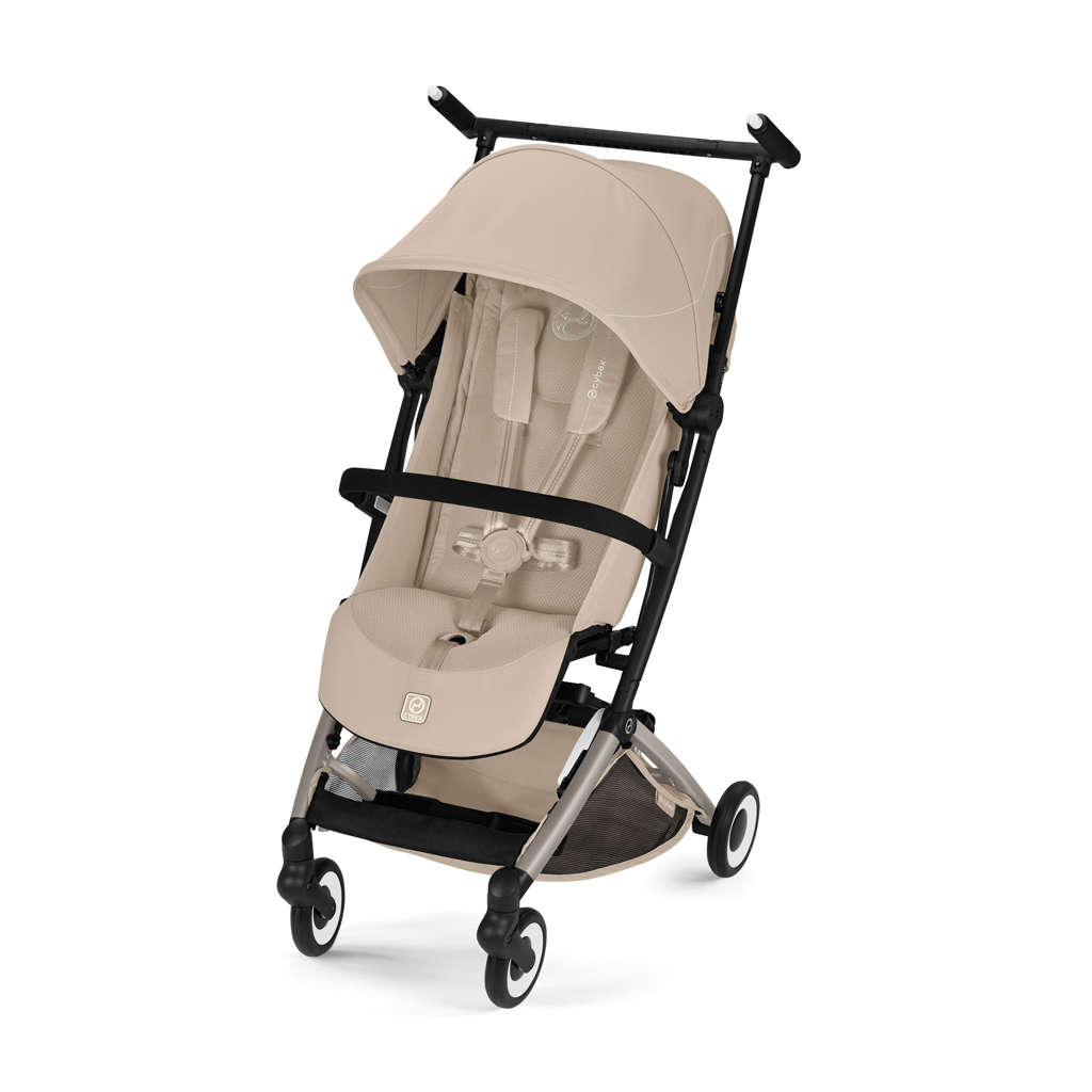 CYBEX Golfový kočík Libelle Almond Beige (Taupe Frame) Gold