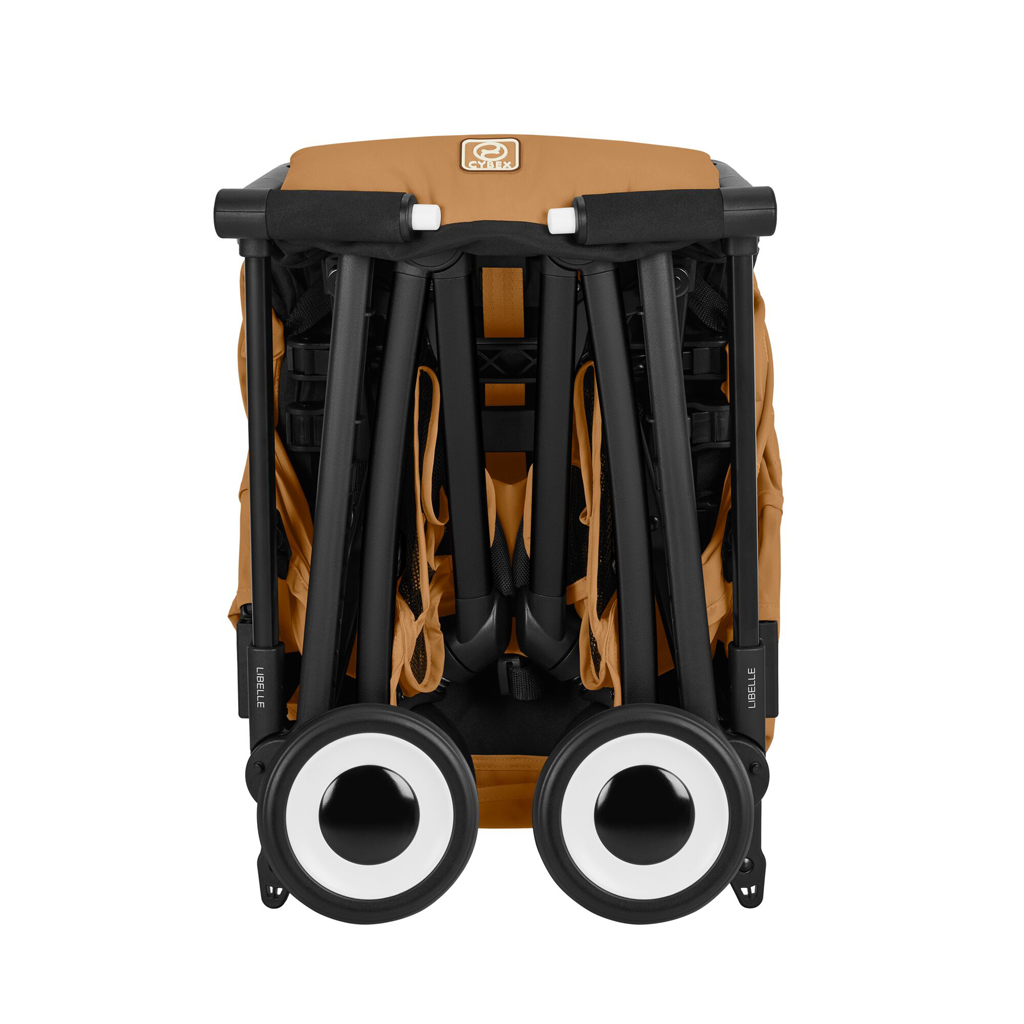 CYBEX Golfový kočík Libelle Cinnamon Yellow (Black Frame) Gold