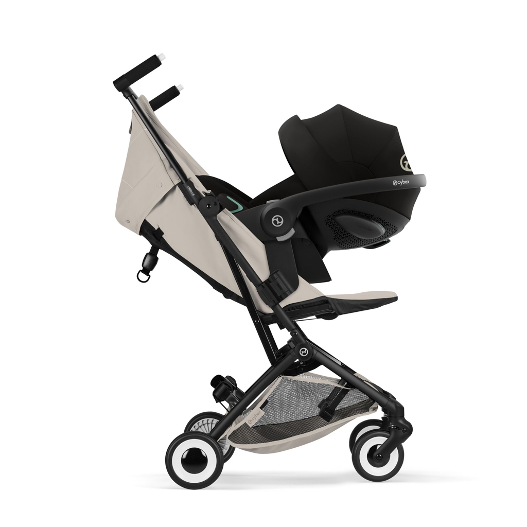 CYBEX Golfový kočík Libelle Dune Grey (Black Frame) Gold