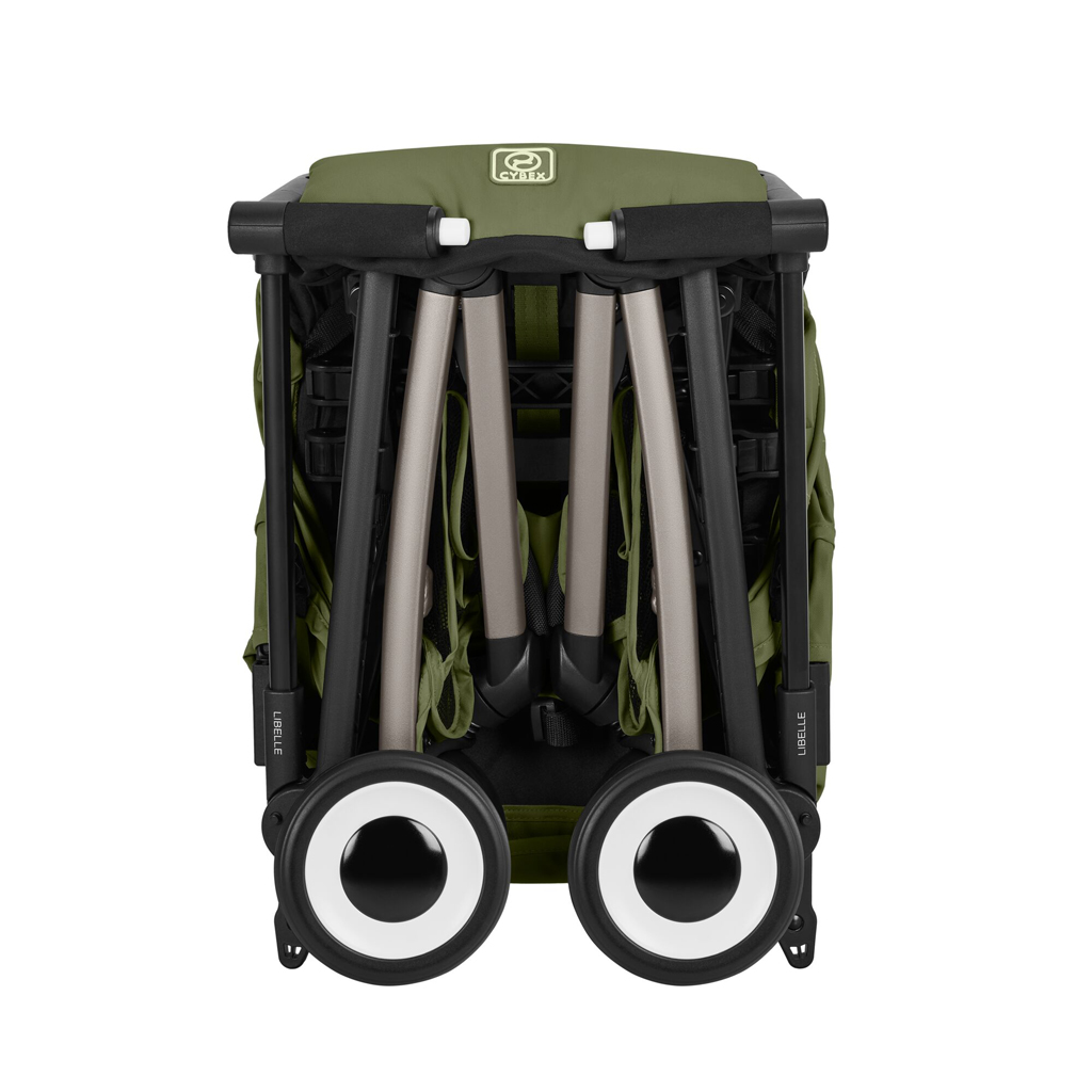 CYBEX Golfový kočík Libelle Moss Green Gold (Taupe Frame) Gold