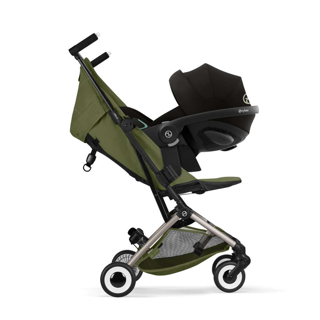 CYBEX Golfový kočík Libelle Moss Green Gold (Taupe Frame) Gold