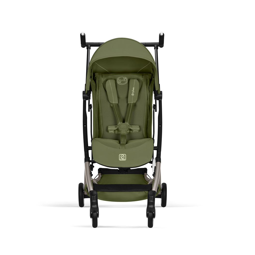 CYBEX Golfový kočík Libelle Moss Green Gold (Taupe Frame) Gold