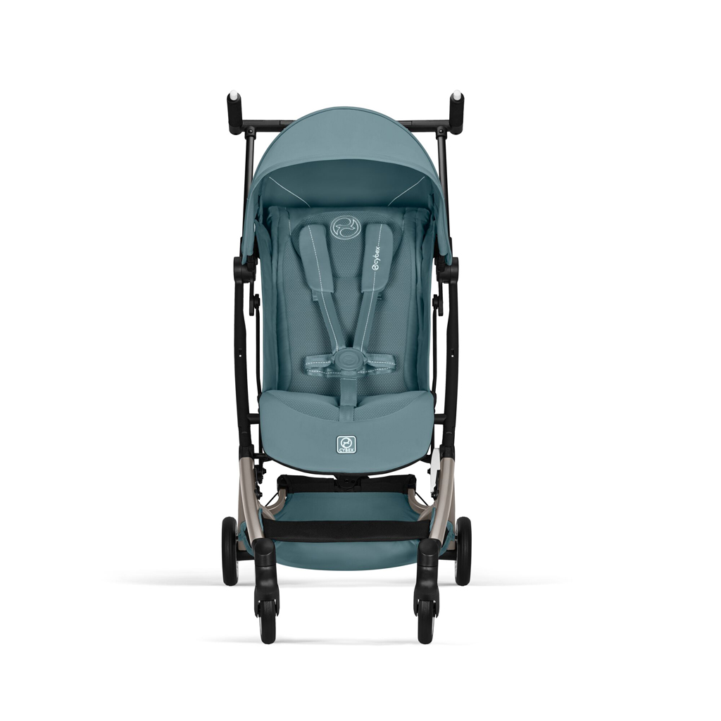 CYBEX Golfový kočík Libelle Stormy Blue Gold (Taupe Frame) Gold