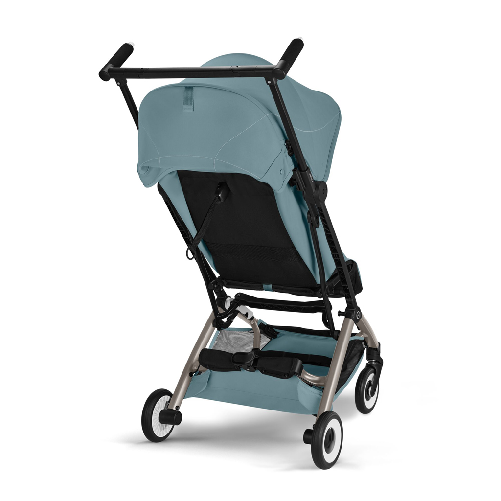 CYBEX Golfový kočík Libelle Stormy Blue Gold (Taupe Frame) Gold