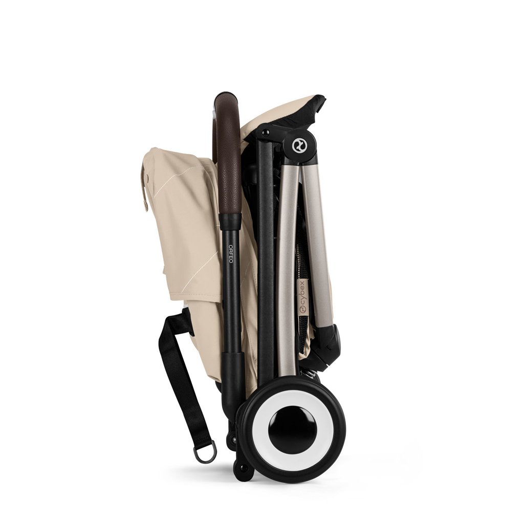 CYBEX Golfový kočík Orfeo Almond Beige (Taupe Frame) Gold