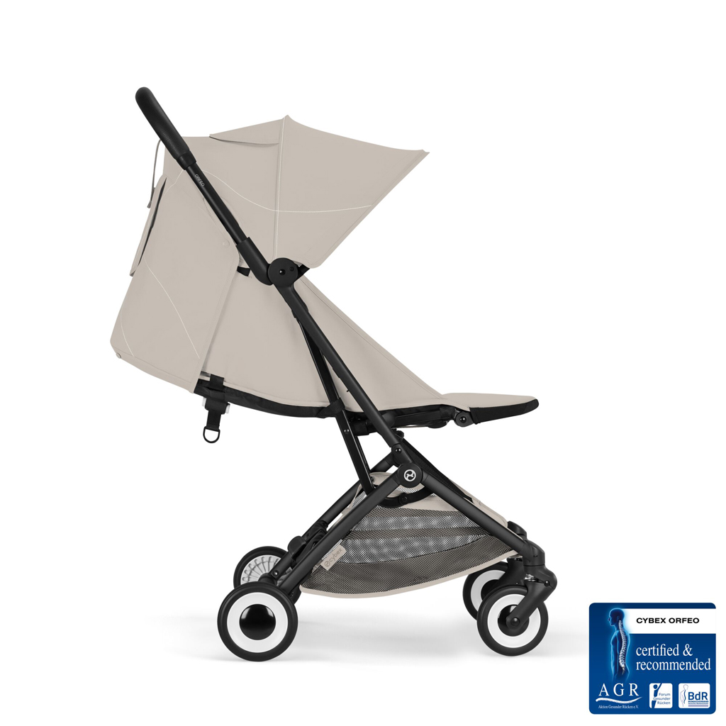 CYBEX Golfový kočík Orfeo Dune Grey (Black Frame) Gold