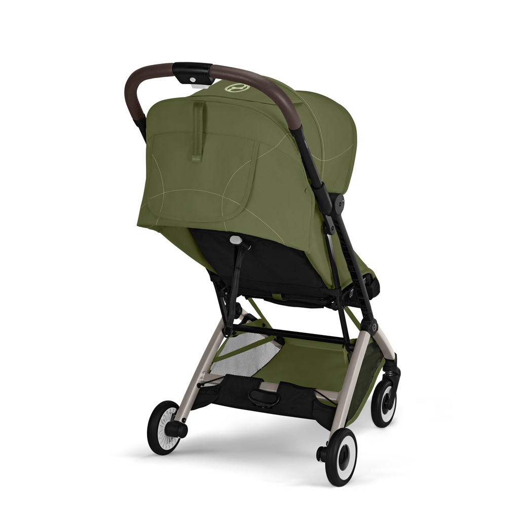 CYBEX Golfový kočík Orfeo Moss Green Gold (Taupe Frame) Gold
