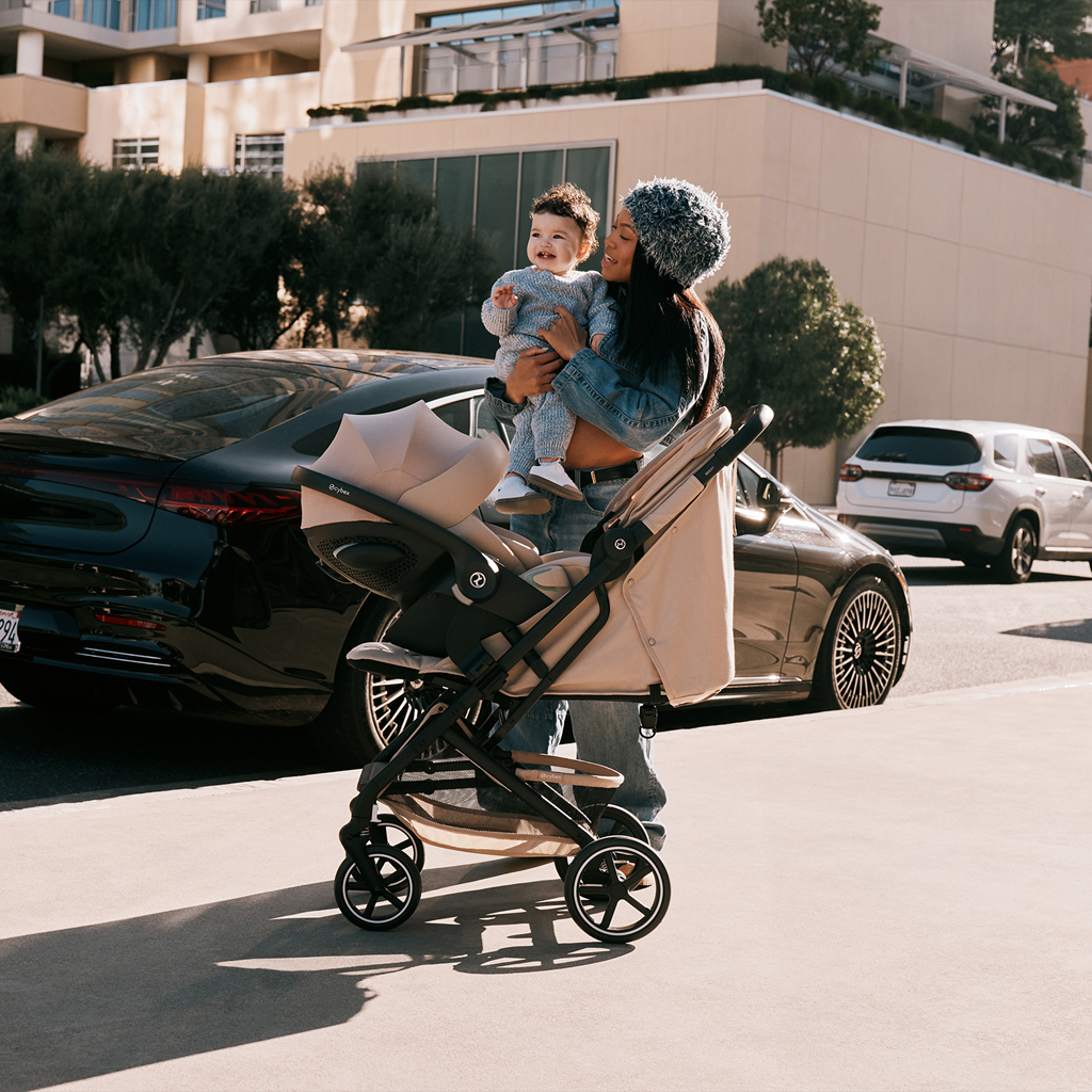 CYBEX Športový kočík Beezy Cinnamon Yellow Gold