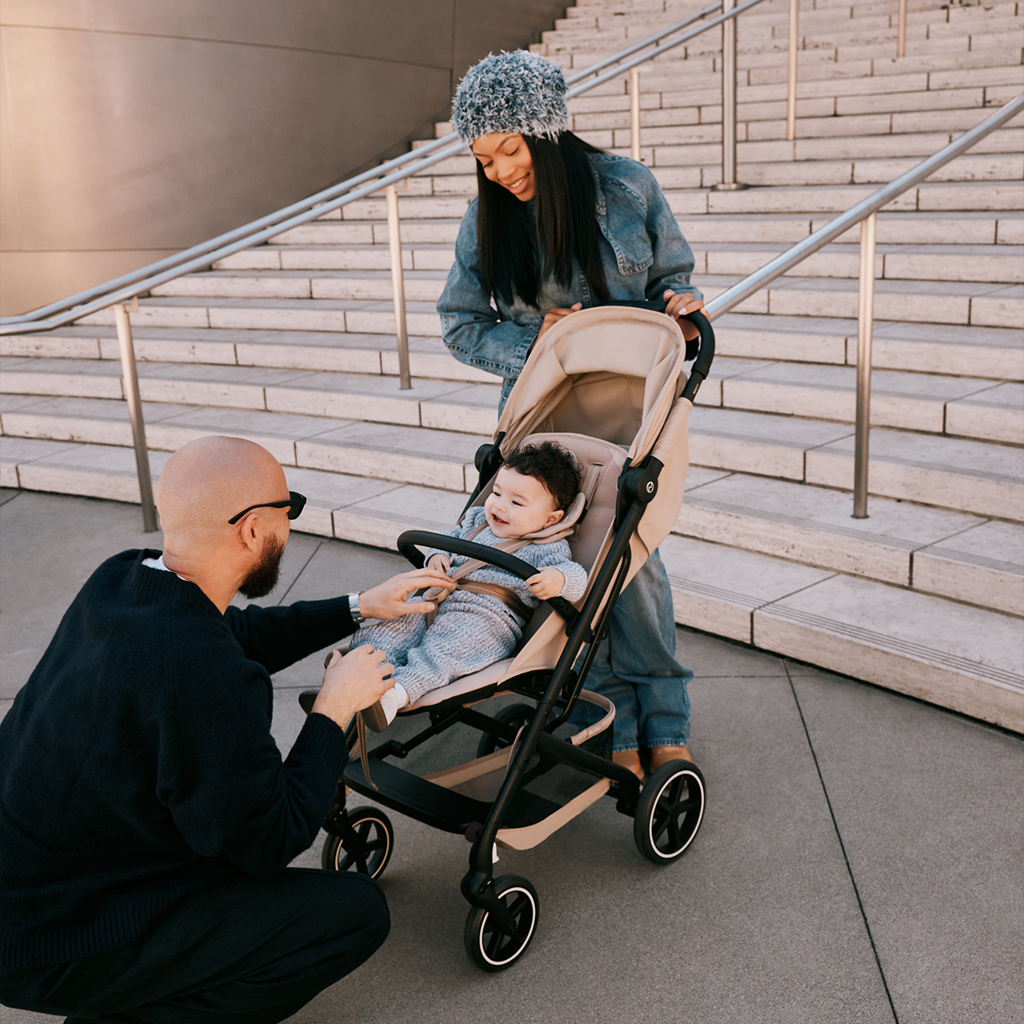 CYBEX Športový kočík Beezy Cinnamon Yellow Gold