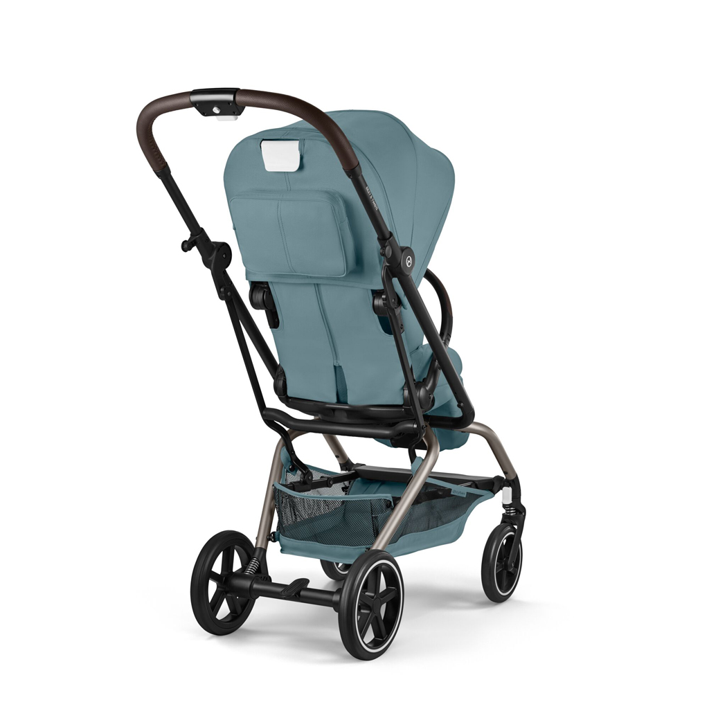 CYBEX Športový kočík Eezy S Twist+ 2 Taupe - Stormy Blue Gold
