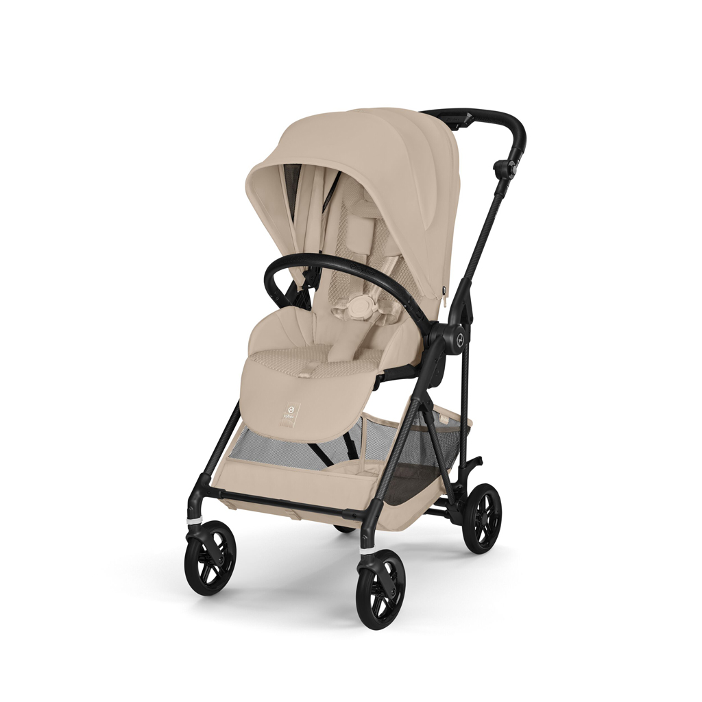CYBEX Športový kočík Melio Carbon Almond Beige Gold