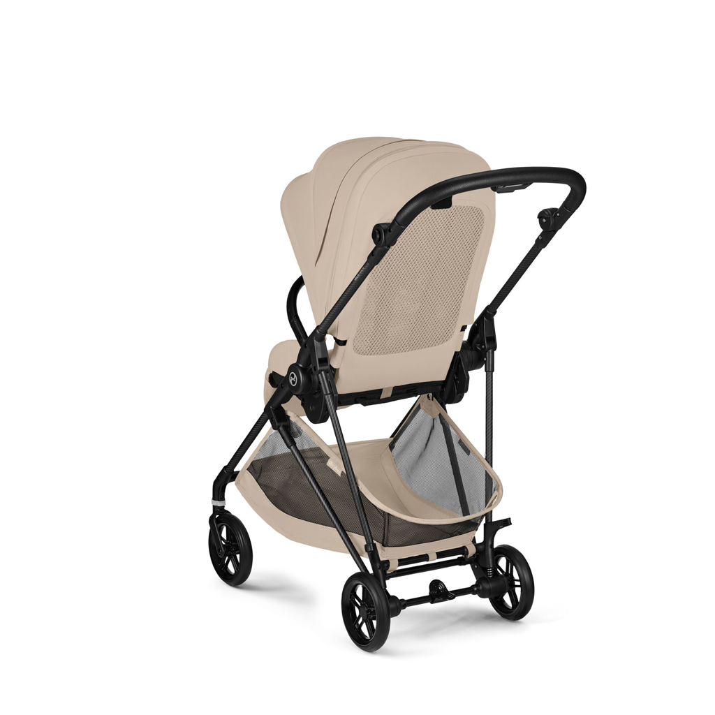 CYBEX Športový kočík Melio Carbon Almond Beige Gold