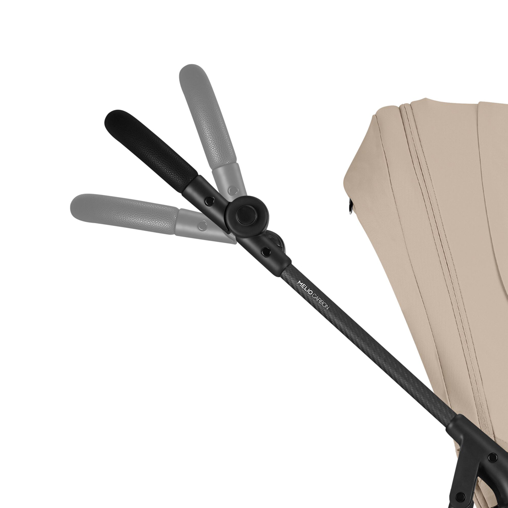 CYBEX Športový kočík Melio Carbon Almond Beige Gold