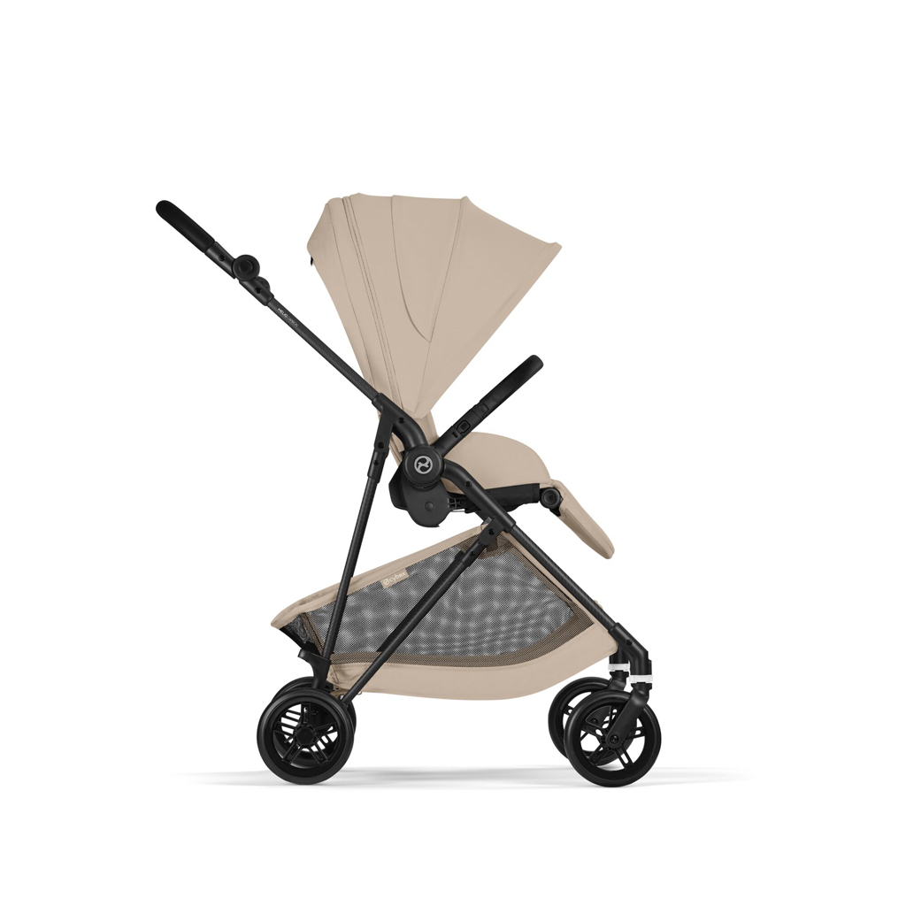 CYBEX Športový kočík Melio Carbon Almond Beige Gold