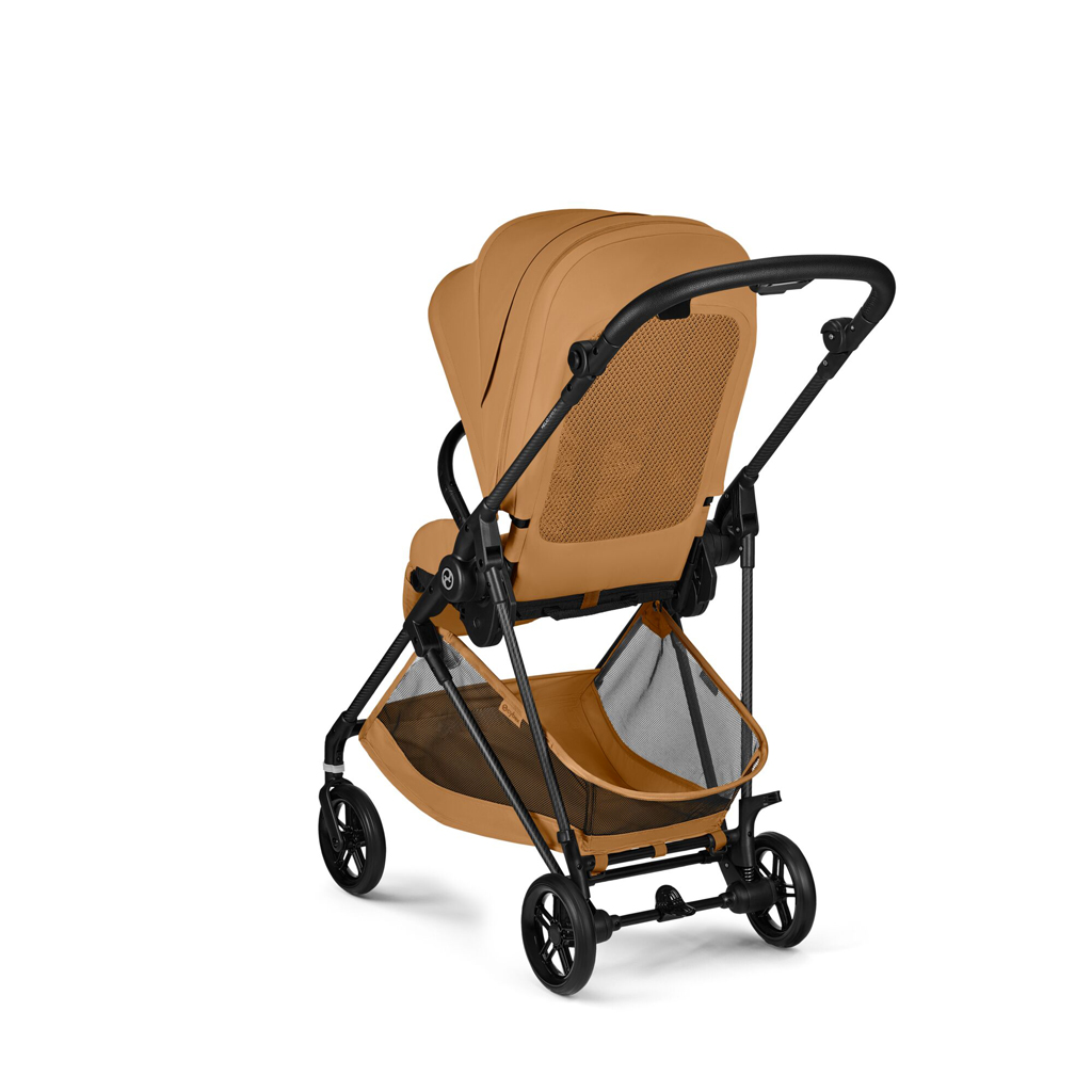 CYBEX Športový kočík Melio Carbon Cinnamon Yellow  Gold