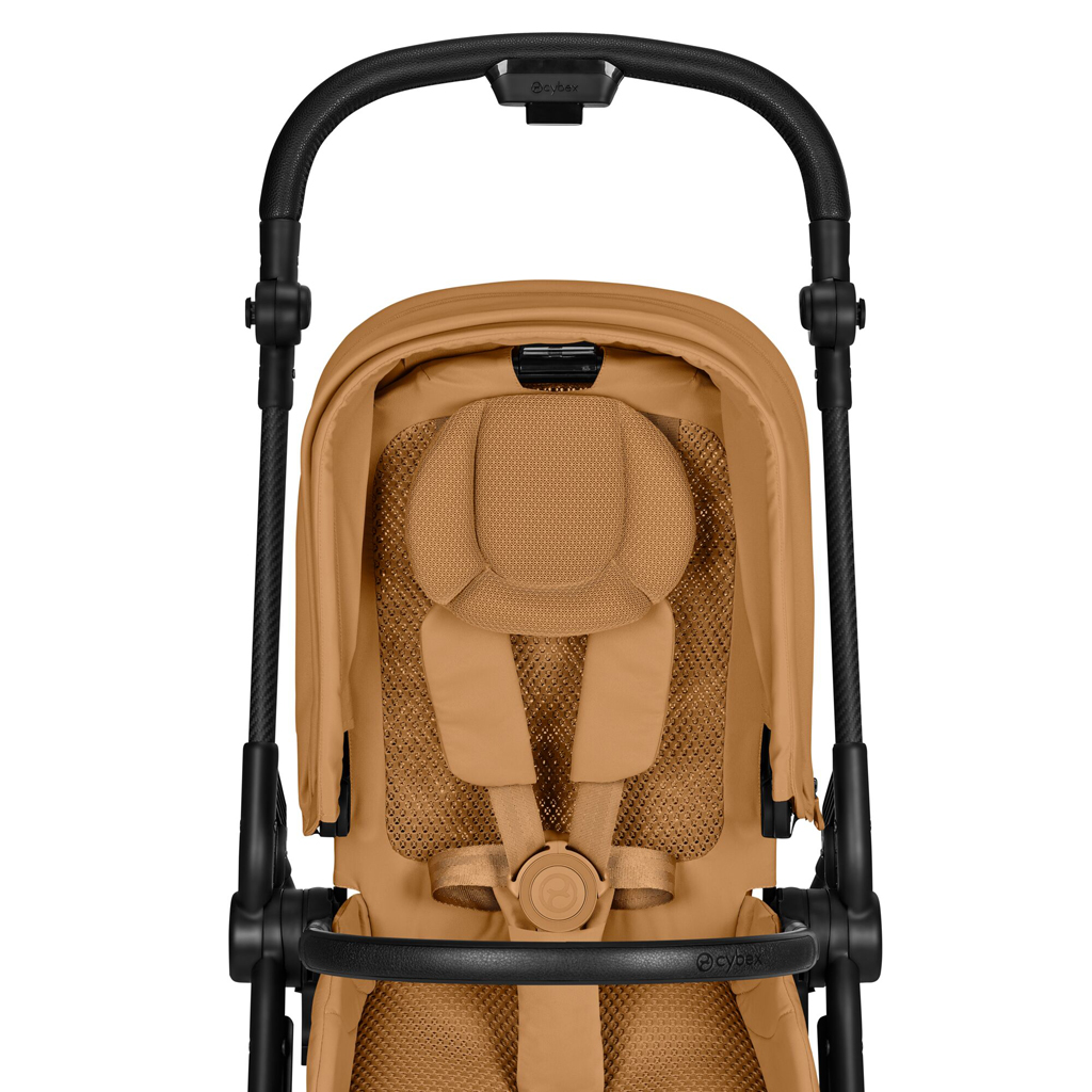 CYBEX Športový kočík Melio Carbon Cinnamon Yellow  Gold