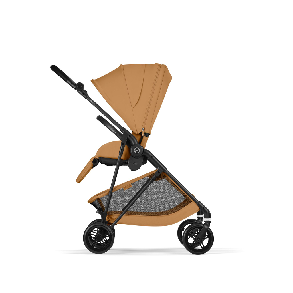 CYBEX Športový kočík Melio Carbon Cinnamon Yellow  Gold