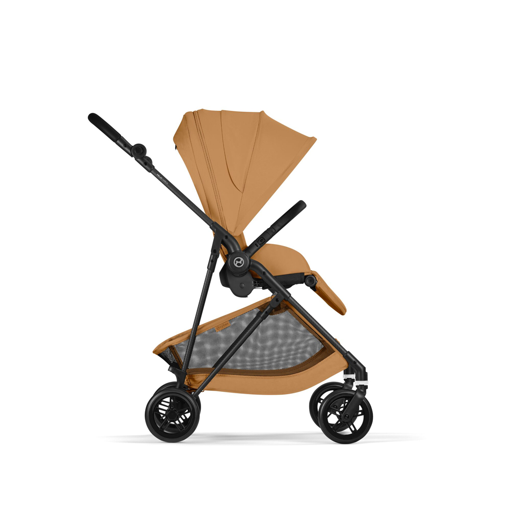 CYBEX Športový kočík Melio Carbon Cinnamon Yellow  Gold