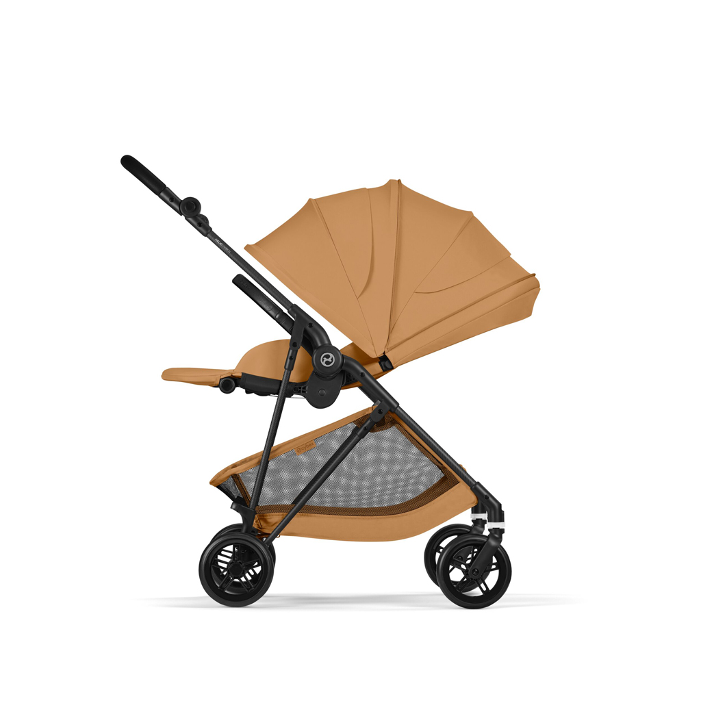 CYBEX Športový kočík Melio Carbon Cinnamon Yellow  Gold