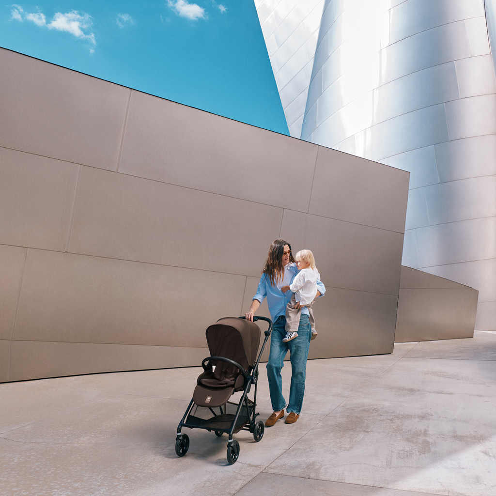 CYBEX Športový kočík Melio Carbon Dune Grey Gold