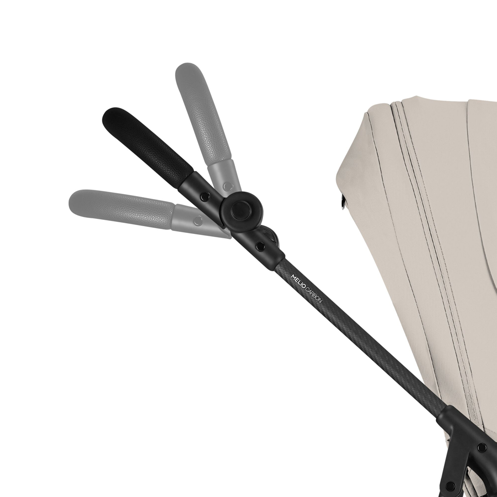 CYBEX Športový kočík Melio Carbon Dune Grey Gold
