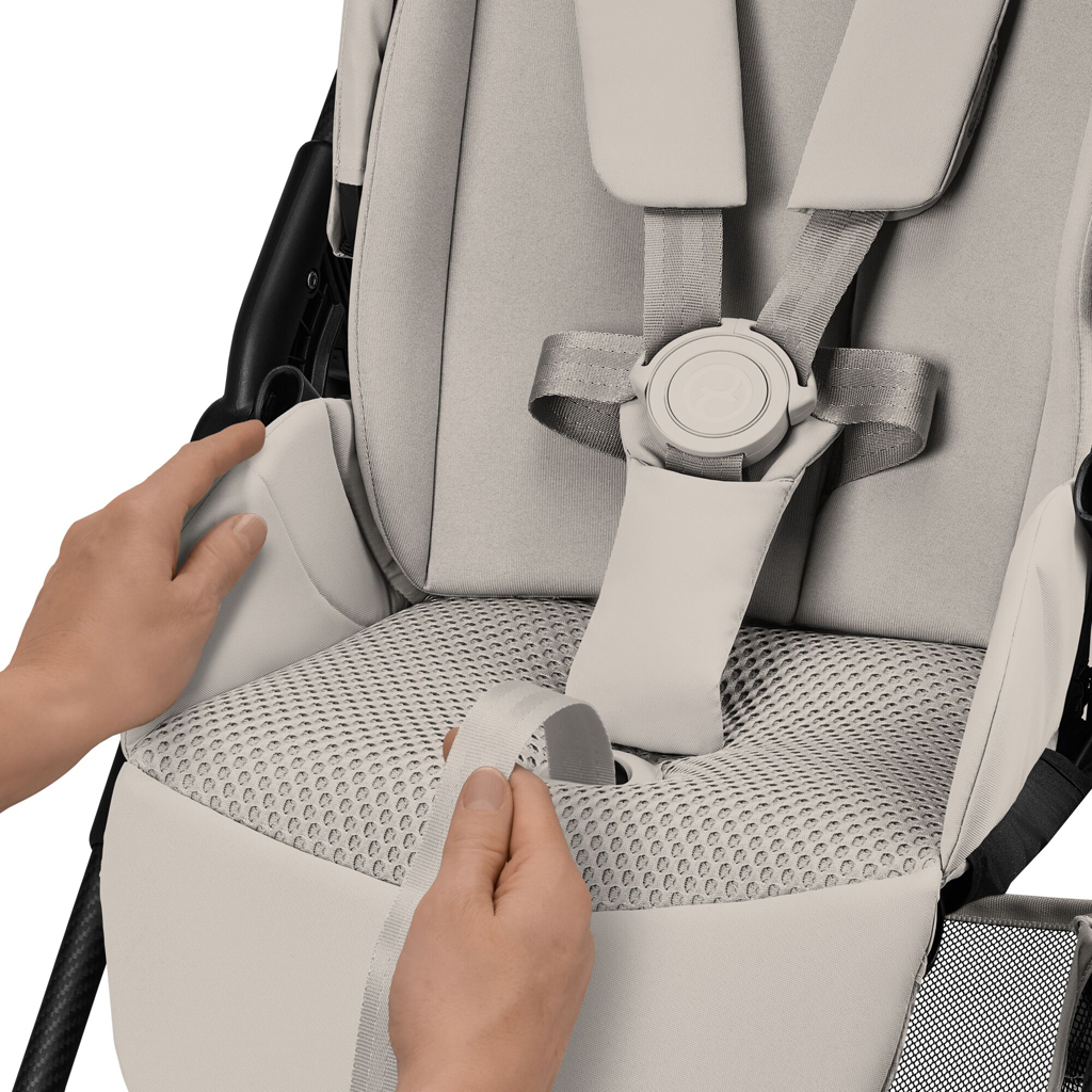 CYBEX Športový kočík Melio Carbon Dune Grey Gold