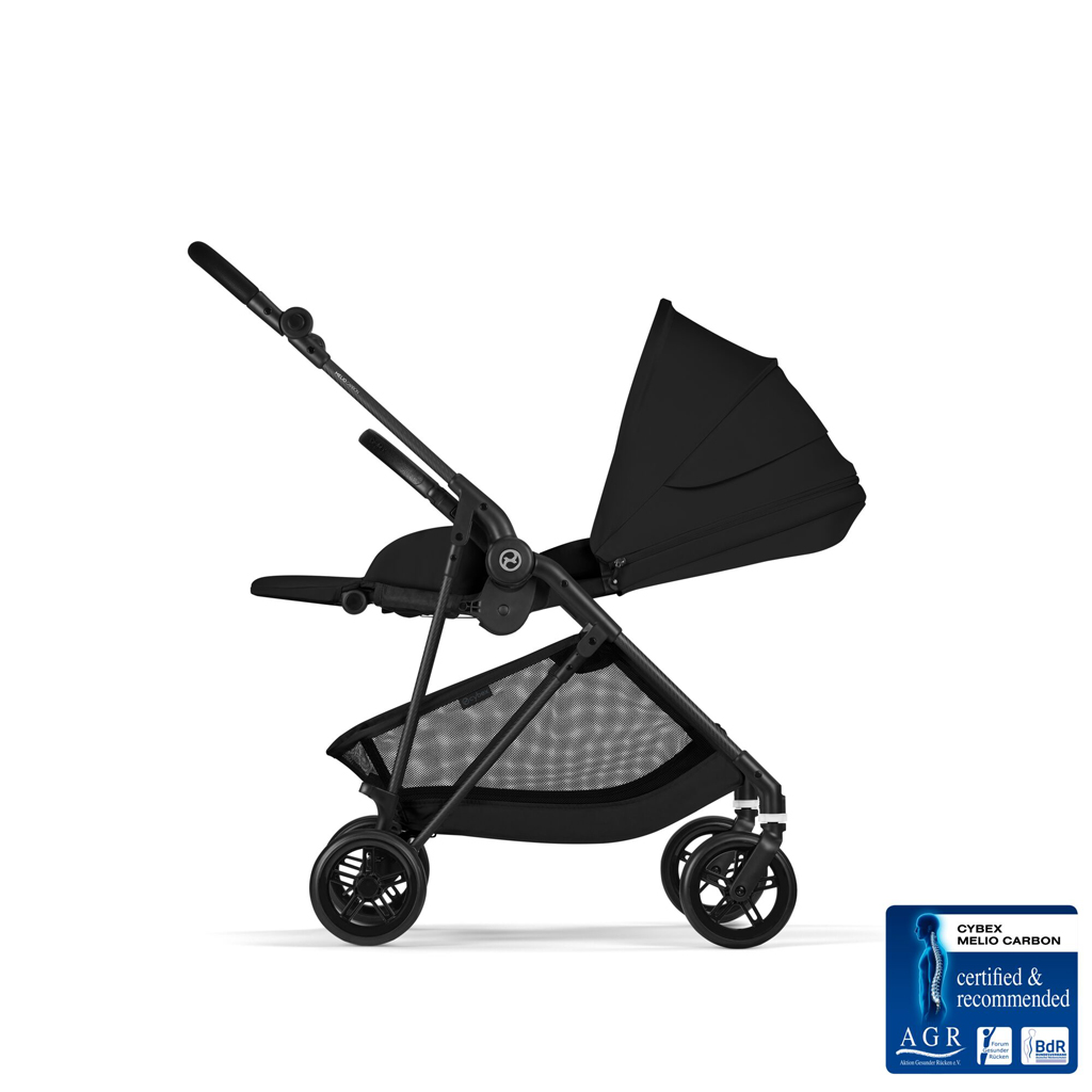 CYBEX Športový kočík Melio Carbon Magic Black Gold