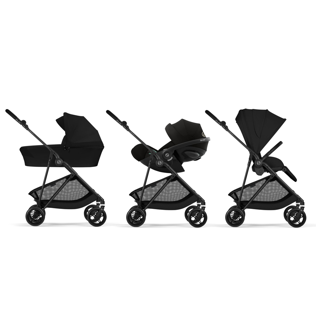 CYBEX Športový kočík Melio Carbon Magic Black Gold