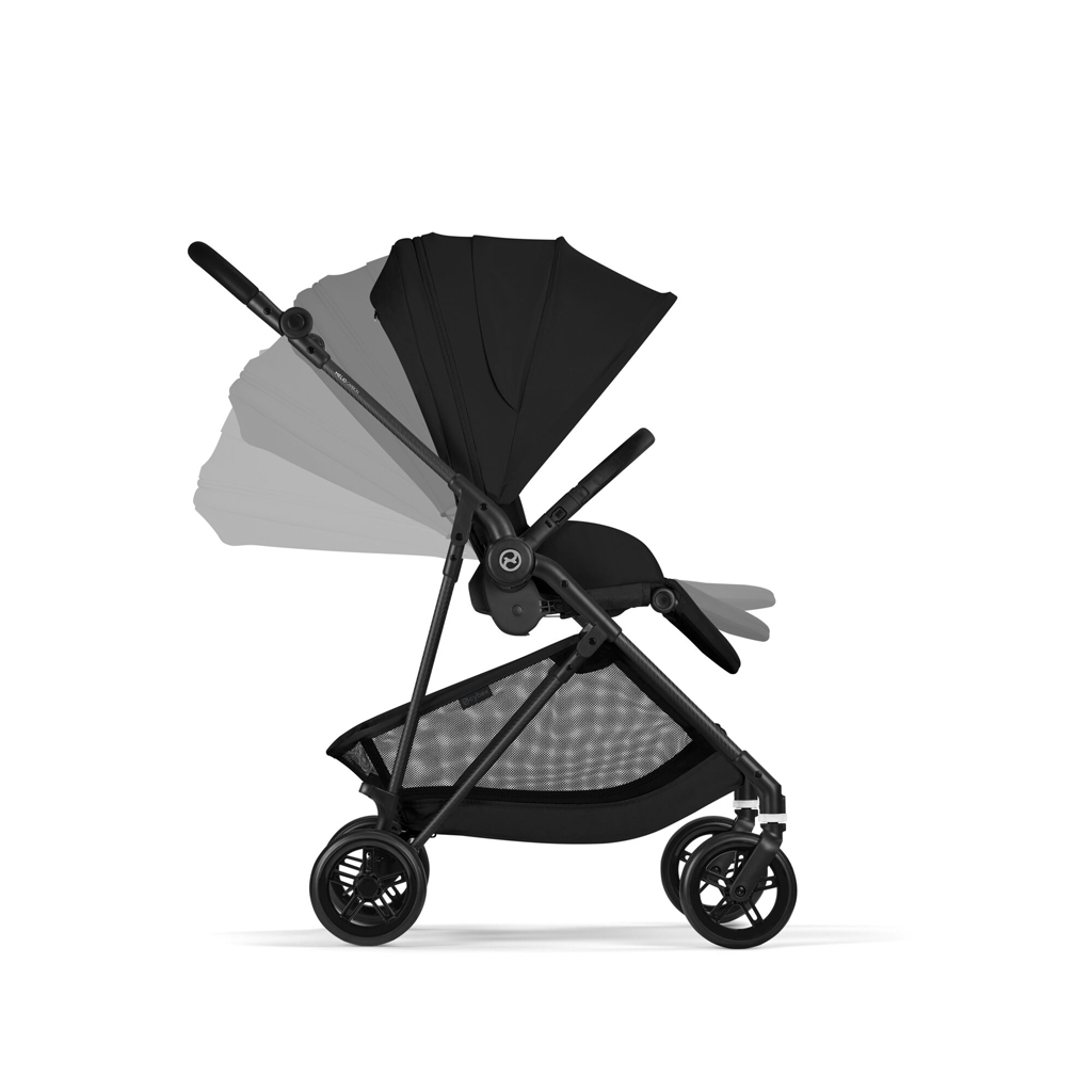 CYBEX Športový kočík Melio Carbon Magic Black Gold