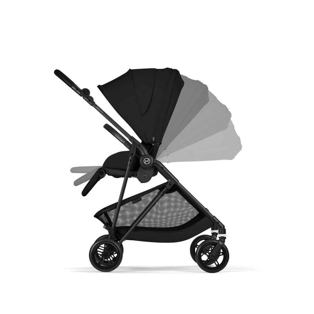 CYBEX Športový kočík Melio Carbon Magic Black Gold