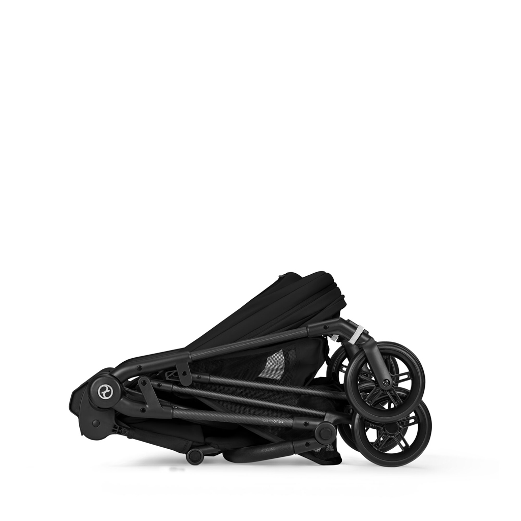CYBEX Športový kočík Melio Carbon Magic Black Gold