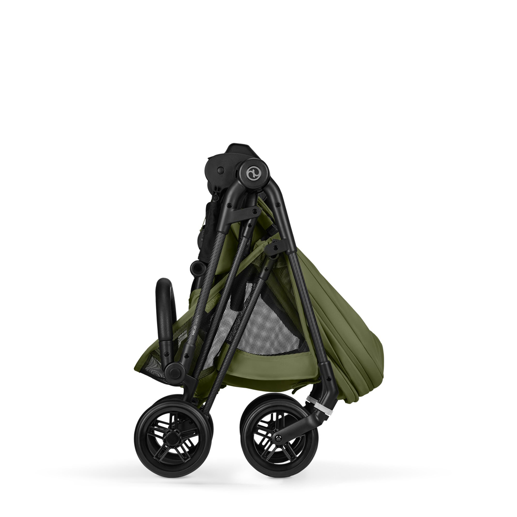 CYBEX Športový kočík Melio Carbon Moss Green Gold
