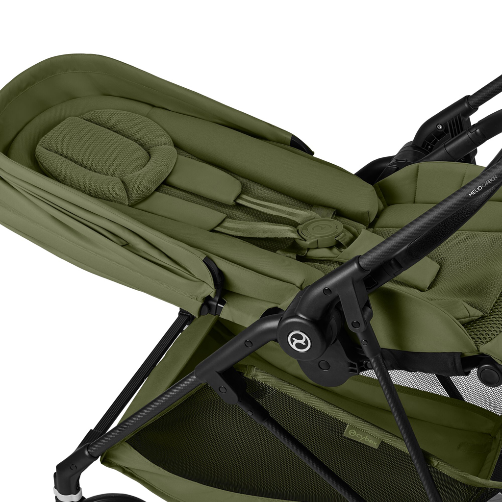 CYBEX Športový kočík Melio Carbon Moss Green Gold