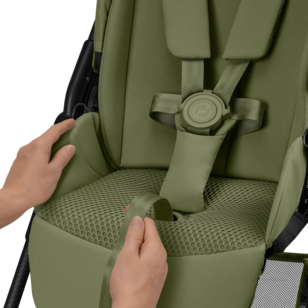 CYBEX Športový kočík Melio Carbon Moss Green Gold