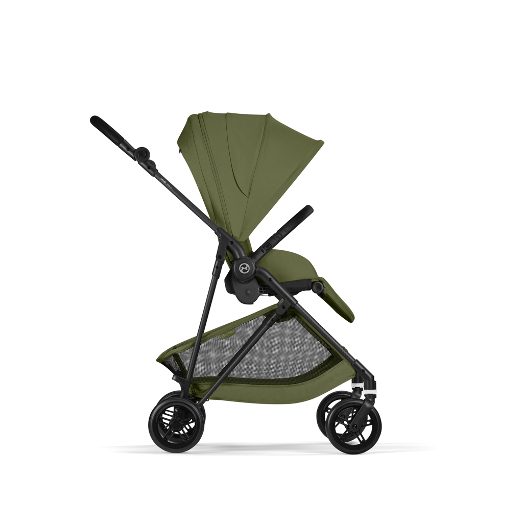 CYBEX Športový kočík Melio Carbon Moss Green Gold